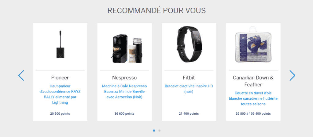 Points-Privilèges